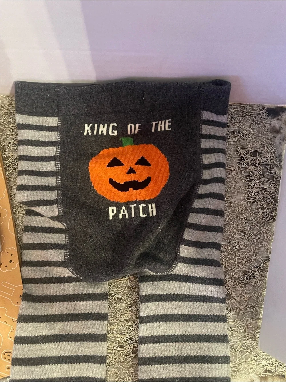 Baby Essentials My 1st Halloween Pumpkin Hat & Socks + King of the Patch Pants 🎃
